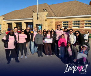Interstate Home Loans Center walks Together for Breast Cancer Awareness on Long Island